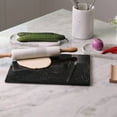 thumbnail image 6 of Koville Luxury Marble Granite Cutting Board for Kitchen,Rectangle, 16*12in, Black Galaxy, 6 of 7