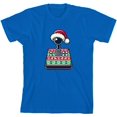 thumbnail image 3 of Ugly Christmas Sweater Joystick Youth Natural Crew Neck Short Sleeve Tee-Large, 3 of 4