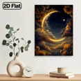 thumbnail image 4 of 500pcs Large Adult Jigsaw Puzzle Suitable for - 20.5x15" Flowers, Moon Night Landscape with Multicolor Pieces - Challenging Brain for Adults Families, Portable Boxed Game for Christmas, Gifts, 4 of 9