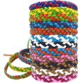 thumbnail image 1 of Mosquito Repellent Bracelet 15 Pack Adjustable Leather Deet-free Wrist Bands With Citronella Oil Insect Mosquito Repeller Bands For Adults & Kids R, 1 of 4