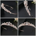 thumbnail image 5 of Mujeres Tiara Tiara Weeding Weeding Crown Girl Tiara para fiesta, 5 of 5