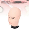thumbnail image 3 of YOUTHINK Male Mannequin Head Model PVC Skin For Salon Beauty School Display, 3 of 7