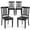 Black, variant on Wooden Windsor Dining Chairs Set of 2,for Kitchen,Dining Room, Black
