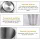 thumbnail image 2 of Clips de sellado, paquete de 10 clips de bolsa de metal, clips de bolsa de acero inoxidable, clips de bolsa de sellado de metal para alimentos, café, pan, sujetador fresco Seale Feliz Sencillez, 2 of 5