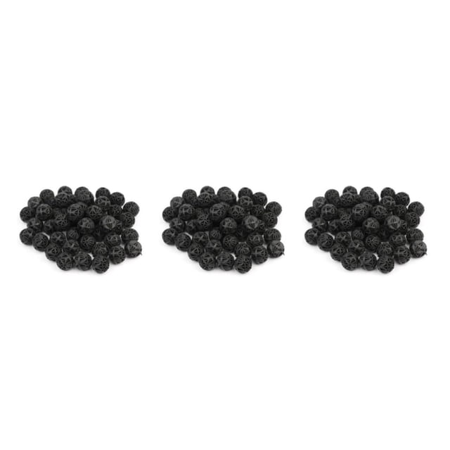 Greeniant Acuario Pond Reefs Bio Balls 16mm Bote de filtración de bolas con algodón bioquímico Agua transparente Medios reutilizables Type1 NO1