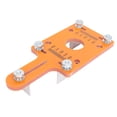 thumbnail image 1 of Wood Trimmer Router Base, 8mm Thick Synthetic Cardboard Versatile Wood Router Slotting Bracket Adjustable Grooving Depth  for Woodworking, 1 of 7