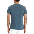 thumbnail image 4 of PPYOUNG Mens Fashion Casual Front Placket Basic Short Sleeve Henley T-Shirts XL, 4 of 5