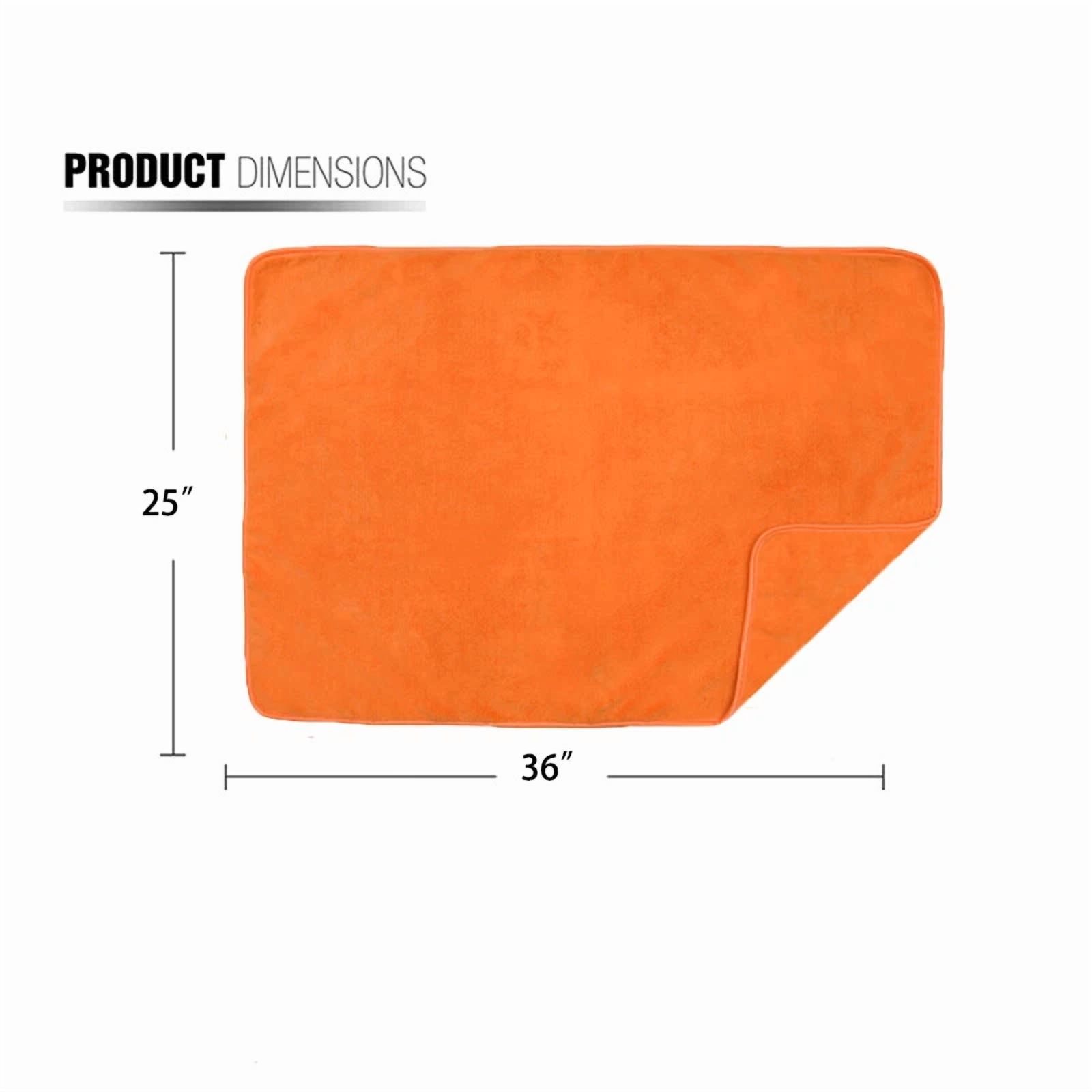 BUTTERFLY- Large Microfiber Cleaning Cloth Wash Towel Drying Rag Car Polishing Detailing