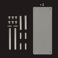 thumbnail image 3 of Acrylic Display Stand Riser for Jewelry Models Toys risers peanuts Storage, Stand (Color : 2 Tiers Widh 27x10cm, 3 of 8