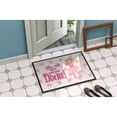 thumbnail image 2 of Carolines Treasures BB5385JMAT Ballet Brown Short Hair Door Mat Indoor Rug or Outdoor Welcome Mat 24x36 Doormat  36"L x, 2 of 4