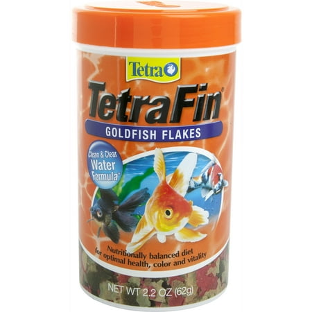 Tetra TetraFin Vitamin C Enriched Goldfish Flakes Clean & Clean Water Formula - 1.91oz