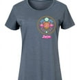 thumbnail image 3 of Barbie the Movie - Barbie Crest Full Color - Women's Any Way Dress, 3 of 5