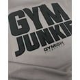 thumbnail image 3 of GYMISH Gym Junkie Workout T-Shirt for Men – Front Design Gym Shirt, Funny Workout Tee, Men's Athletic Shirt, Lifting T-Shirt, Gym Clothes for Men, 3 of 6