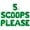 Green, variant on Letter Balloons - 5 SCOOPS PLEASE 16" Inch Alphabet Letters Foil Mylar Balloon 5th Birthday Party Banner (Pink)