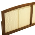 thumbnail image 3 of Halcyon Cane Full Headboard Walnut, 3 of 6