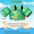 thumbnail image 5 of Chaleco de natación MoKo para niños pequeños, de 10 a 30 kg, color verde, 5 of 5