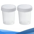 thumbnail image 4 of Milisten 2Pcs 120ML Practical Plastic Specimen Cup with Scale Urine Container Sterile without Lable Laboratory Medical Use (White), 4 of 5