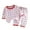 Red, variant on Kids Girl Pajamas Set Cartoon Pullover Shirts With Shorts Toddler Girl Sleepwear Summer Pajamas Boys Size 5-6 Years