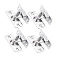 thumbnail image 4 of HINTRMENT 4Pcs Cabinet Latch 304 Stainless Steel Lock For Indoor Door Use And Safety, 4 of 8