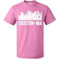 thumbnail image 3 of Inktastic Boston Massachusetts City Skyline with Grunge T-Shirt, 3 of 5
