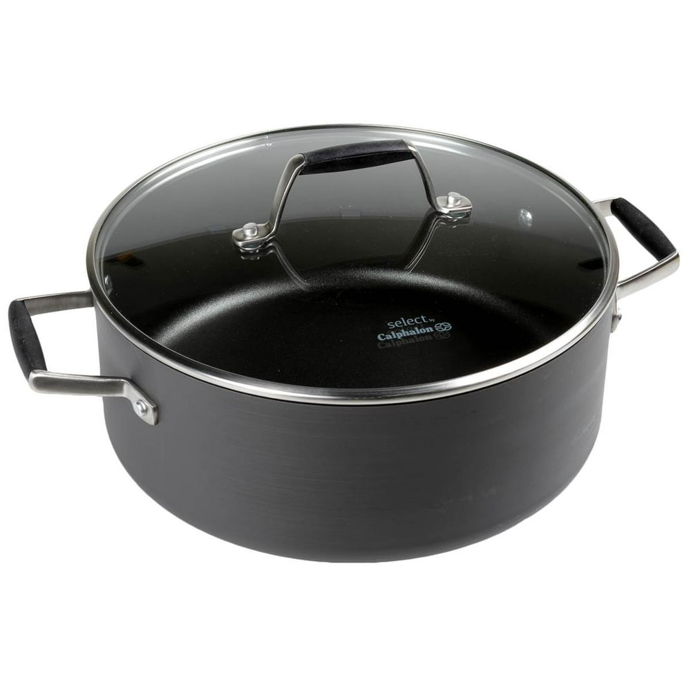 Select by Calphalon HardAnodized Nonstick 5Quart Dutch Oven with