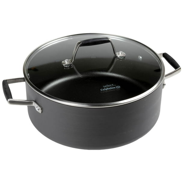 Select by Calphalon HardAnodized Nonstick 5Quart Dutch Oven with