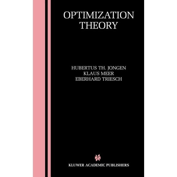 Optimization Theory, (Hardcover)