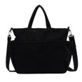 thumbnail image 3 of CGCBAG Bolso de mano de lona de pana de moda para mujer, bolso de hombro informal de gran capacidad, bolso cruzado de diseñador simple y sólido, bolsos de mano para mujer, 3 of 5