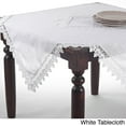 thumbnail image 3 of Saro Lifestyle Lace Trimmed Table Linens, 3 of 3