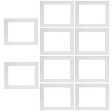 Photo Framing 10 Pcs Household Picture Frame Cardboard Paper Paperplates Room Decor Home Gallery Wall