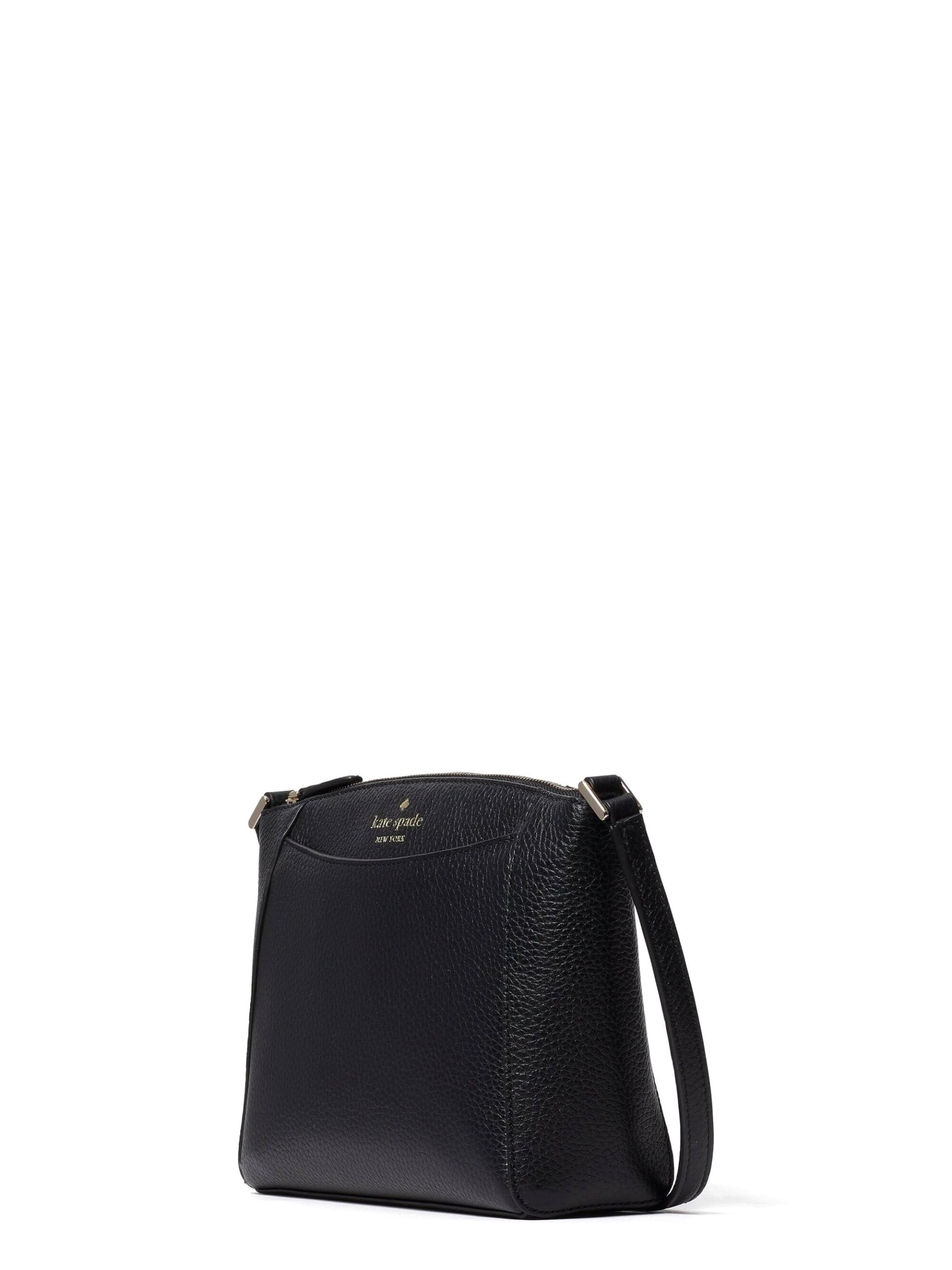 Kate Spade Monica Leather Crossbody Black