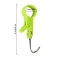 thumbnail image 5 of 4Pcs Boot Hanger Clips and Rotating S Hook for Closet Rods Stainless Steel Clothes Pins with Rubber Grip for Laundry Bathroom and Kitchen Storage Organization, White Size S, 5 of 5