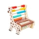 thumbnail image 2 of Ábaco con de madera y cuentas multicolores, juego educativo de matemáticas para el desarrollo temprano, juguete de aprendizaje de matemáticas, 2 of 9