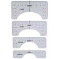 thumbnail image 3 of 4PCS T-shirt Ruler Guide High Precision T-Shirt Alignment Tool, 3 of 9