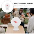 thumbnail image 3 of SEWACC Roue de Jeu Rotative pour Fêtes en Panneau de Densité PVC Acrylique et Fer Couleur Blanche Design Compact Portable, 3 of 8