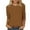 Brown1, variant on yillto 3/4 Sleeve T-Shirts for Womens Crewneck Plain Tunic Tops Basic Casual Tees Blouses Loose Clothes