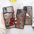 thumbnail image 2 of Funda de Hello Kitty para Samsung, carcasa mate de gato de dibujos animados, Galaxy A53, 5G, A52, A52s, A13, A14, A21S, A23, A32, A33, A51, A71, A73, 2 of 5