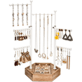thumbnail image 1 of Sfugno Jewelry Organizer Stand - 6 Tier Jewelry Rack with Adjustable Height Necklace Holder Organizer Display & Storage for Earrings Ring Bracelet, 1 of 7