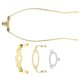 thumbnail image 5 of WRITWAA 1Jgo Kit Para Con Soporte Dorado Resistente De Hierro Y Adaptador Para Pantallas, 5 of 8