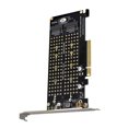 thumbnail image 4 of PCIEX8 a NVME M.2 MKEY Add On Card 2 puertos Split Card SATA M.2 SSD Adaptador PCIE, 4 of 9