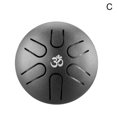 thumbnail image 1 of 6 Notes Mini Tambour à Langue en Acier Handpan Tambour à Main Instrument de Percussion G8A2, 1 of 9