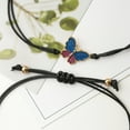 thumbnail image 4 of Xihbxyly Pulsera para Pareja, Elegante Diseño de Hilo de Cera, Elegante Conjunto de Joyas Tejidas, Regalo Compacto de 2 Piezas, Regalo de Cumpleaños para Viajes y Vacaciones, Perfecto para Parejas., 4 of 6
