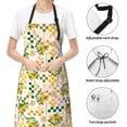thumbnail image 6 of Picia Hawaii Palms Waterproof Apron for Unisex Adult - Adjustable Bib Apron with Pockets, Ideal for Cooking, Gardening, Painting, and Household Chores, 6 of 9