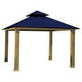 thumbnail image 2 of 12 FT SQ STC SEVILLE and SANTA CRUZ Gazebo --Replacement Canopy---Admiral Navy, 2 of 3