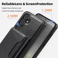 thumbnail image 3 of Allytechgroup Compatible with Magsafe 2 in 1 Detachable Samsung Galaxy S25+ Wallet Case, PU Leather RFID Blocking Flip Kickstand with Card Holder for Samsung Galaxy S25+, Black, 3 of 8