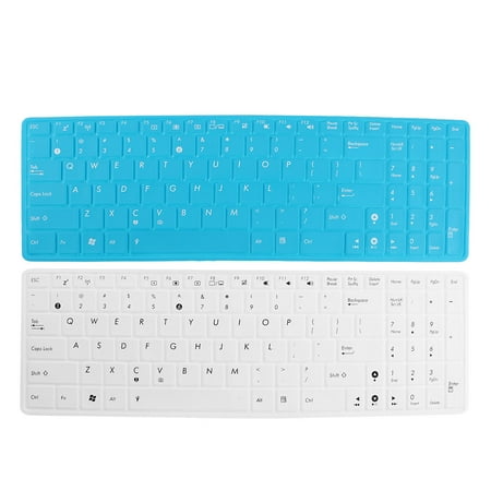 2 x Keyboard Silicone Protective Film Cover for Asus 15 2 x Keyboard Silicone Protective Film Cover for Asus 15