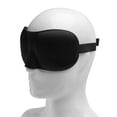 thumbnail image 1 of Sleep Eye Mask Sleeping Eye Blindfold Black Travel Sleep Aid Rest, 1 of 5