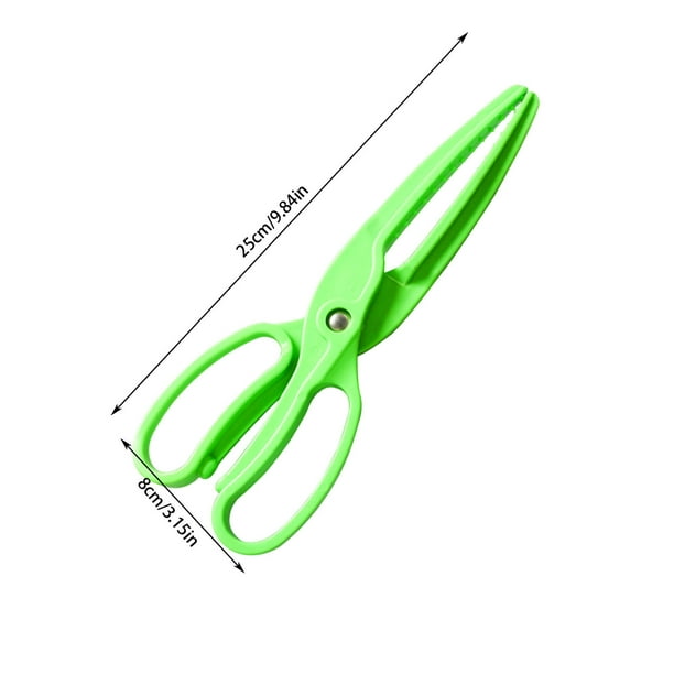 Herramientas y mejoras para el hogar Tijeras de plástico livianas con clip, tipo pinza para peces, control de agua flotante, herramienta para pescar, captura de pesca, equipo de pesca, alicates tipo t