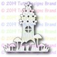 thumbnail image 1 of Tutti Designs - Matrices - Maison sur Toit en Forme de Fleur, 1 of 1