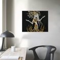 thumbnail image 4 of Nawypu origin &amp; horizons Canvas Wall Art in Pine Tree Frame, Textured and Fade-Resistant Canvas -, 4 of 5